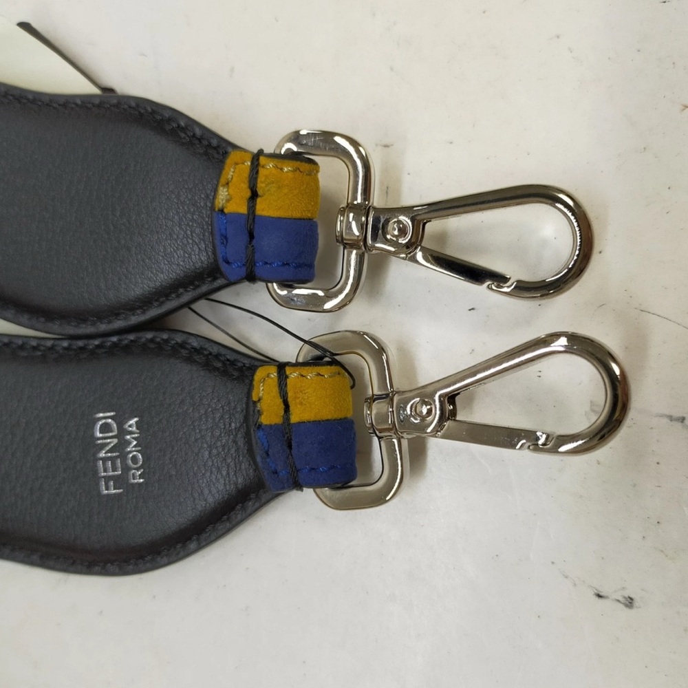 Authentic Fendi Shoulder Strap  Multi Color Leather - Picture 10 of 14